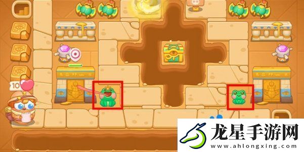 保衛(wèi)蘿卜4法老歸來第110關(guān)怎么過