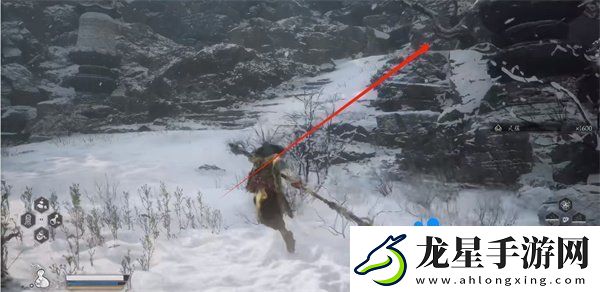 黑神話悟空亢金龍?jiān)谀?></p><p>2、一直去到山上建筑大門為止，穿越大門繼續(xù)左轉(zhuǎn)；</p><p style=