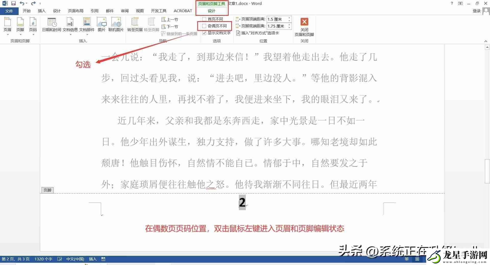 Word頁碼設(shè)置教程-靈活掌握各種頁碼樣式
